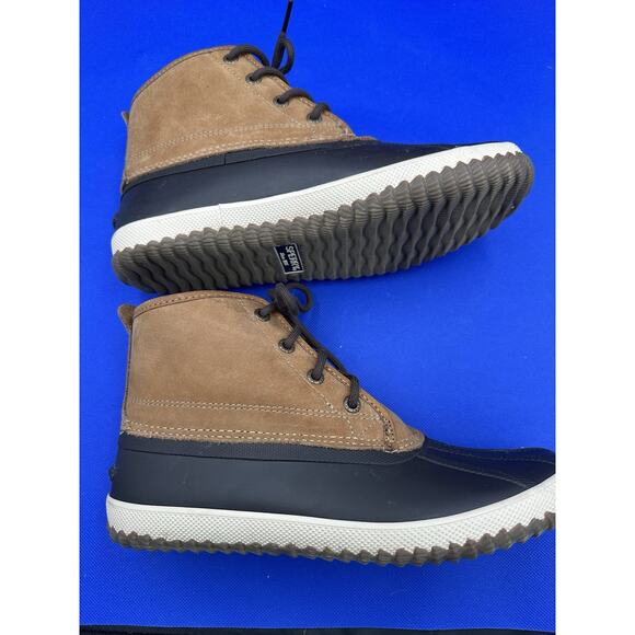 Sperry Breakwater Duck Boots Tan Brown Size 7.5 M Waterproof Memory Foam Comfort - Picture 2 of 14